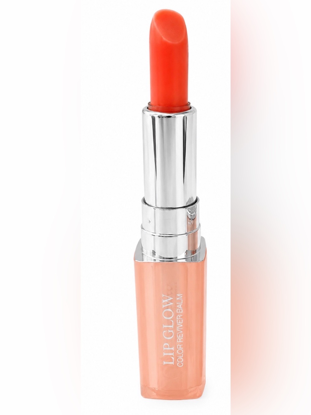 NWOB Dior Addict Lip Glow Color Reviver Balm 004 Coral Travel Size